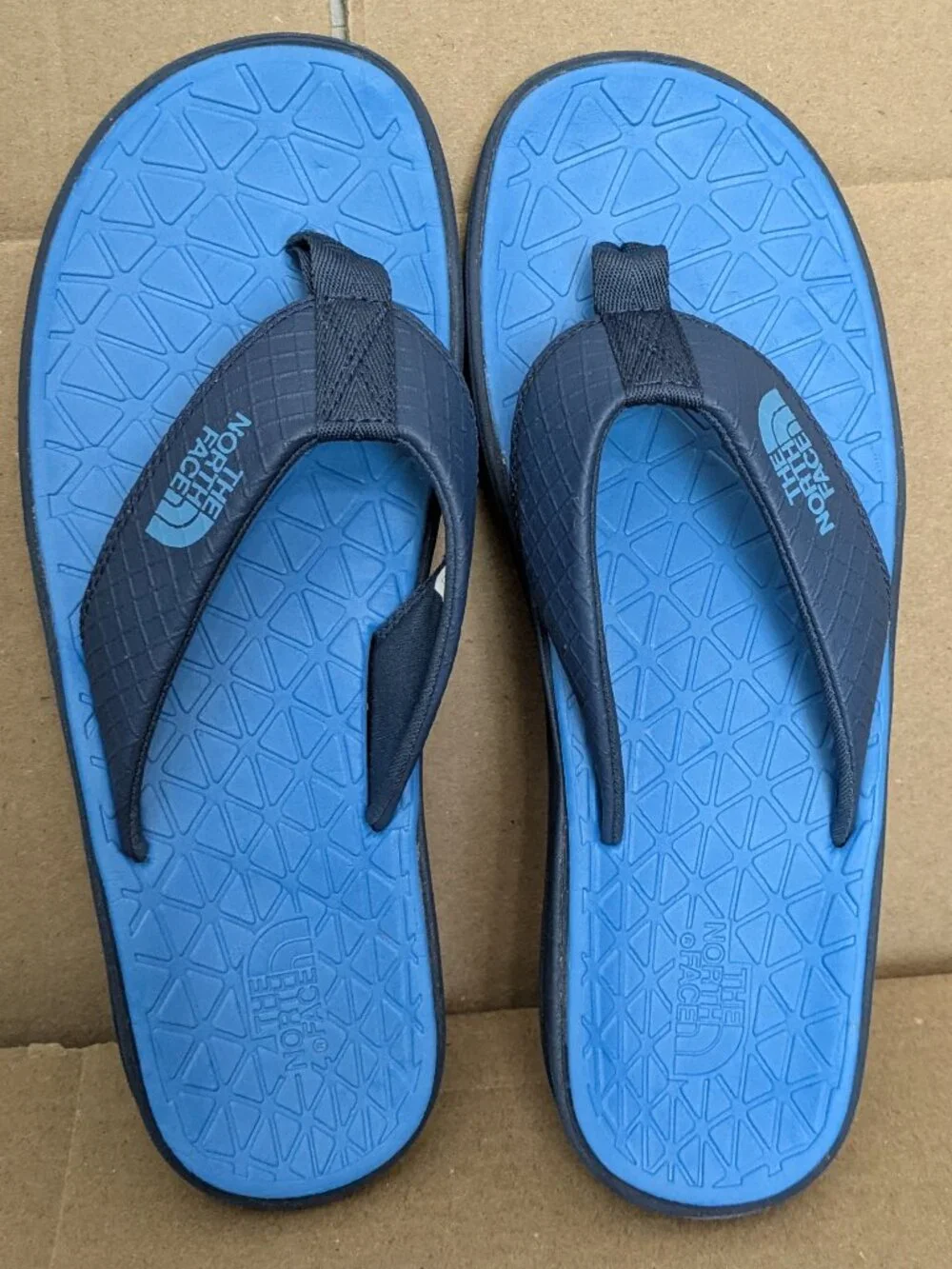 The North Face Base Camp Lite Flip-Flops Men's Size 10 Blue